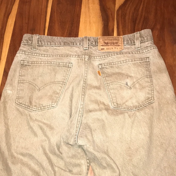 Levi’s Orange Tab 550 Relaxed Fit Tapered Leg size W36 L30 - Picture 4 of 7